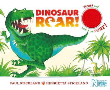 Бумажная книга «Dinosaur Roar! Single Sound Board Book», автор Генриетта Стикленд - фото №1 - миниатюра