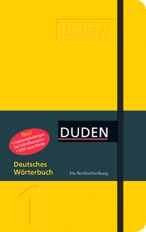 Бумажная книга «Deutsches Wörterbuch: Rechtschreibung» - фото №1 - миниатюра