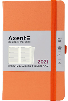  «Еженедельник Axent Partner Strong 2021 Персиковый (8505-21-42-a)», бренда Axent - фото №1 - миниатюра