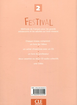 Бумажная книга «Festival 2 - Livre du professeur», авторов Мишель Махео-Ле Кодик, Сильви Пуассон-Куинтон, Энн Верне-Сирис - фото №2 - миниатюра