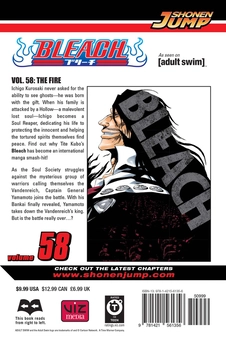 Паперова книга «Bleach. Volume 58», автор Тайто Кубо - фото №2 - мініатюра