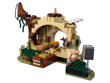  «Конструктор LEGO Star Wars Хатина Йоди 229 елементів (75208)», бренду LEGO - фото №2 - мініатюра