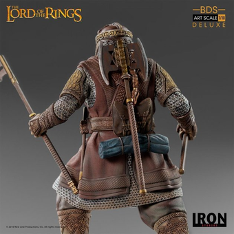  «Статуэтка Iron Studio Lord Of The Rings Gimli (WBLOR29320-10)», бренду Iron Studio - фото №6 - мініатюра