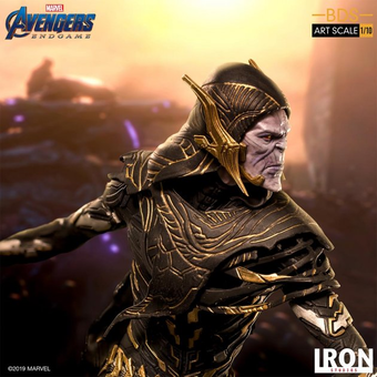  «Статуэтка Marvel Corvus Glaive Black Order Endgame (MARCAS24219-10)», бренду Marvel - фото №4 - мініатюра
