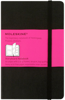  «Карманная записная книжка Moleskine для сценариев и раскадровок (978-88-8370-538-0)», бренда Moleskine - фото №2 - миниатюра