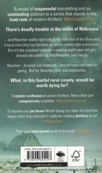 Бумажная книга «Worth Dying for», автор Ли Чайлд - фото №3 - миниатюра