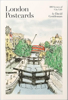 Бумажная книга «London Postcards», автор Дэвид Джентльмен - фото №1 - миниатюра