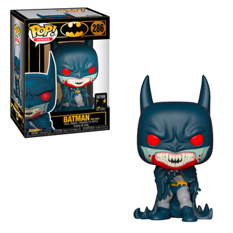  «Коллекционная фигурка Funko POP! Batman 80th Red Rain Batman (37253)», бренда Funko Pop - фото №2 - миниатюра
