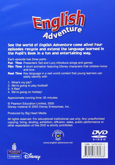 Бумажная книга «English Adventure. Level 4. DVD» - фото №2 - миниатюра
