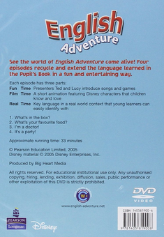 Бумажная книга «English Adventure. Starter B. DVD» - фото №2 - миниатюра
