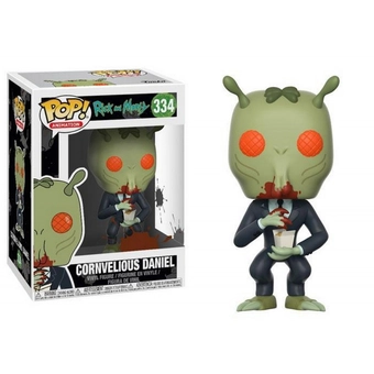  «Коллекционная фигурка Funko POP! Rick & Morty Cornvelious Daniel with Sauce (28449)», бренда Funko Pop - фото №3 - миниатюра