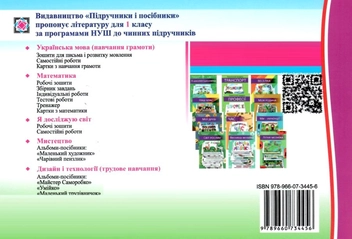 Паперова книга «Від букви до слова. Диференційовані завдання з української мови. Частина 2. 1 клас», авторів Галина Сапун, Надія Кравцова - фото №2 - мініатюра