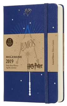  «Ежедневник Moleskine 2019 Harry Potter маленький синий (DHP12DC2Y19)», бренда Moleskine - фото №1 - миниатюра