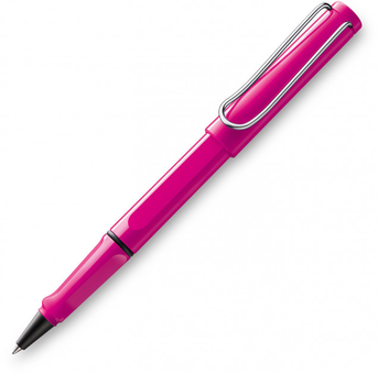 «Ручка-роллер Lamy Safari Розовая (4014519649953)», бренда Lamy - фото №1 - миниатюра