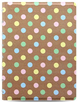  «Блокнот Filofax Patterns A5 Pastel Spots (115057)», бренду Filofax - фото №1 - мініатюра