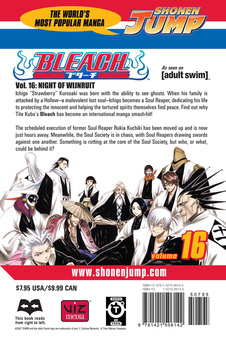 Паперова книга «Bleach. Volume 16», автор Тайто Кубо - фото №2 - мініатюра