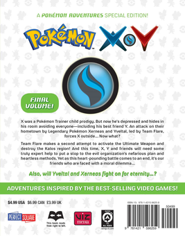 Бумажная книга «Pokemon X•Y.  Volume 12», автор Хидэнори Кусака - фото №2 - миниатюра