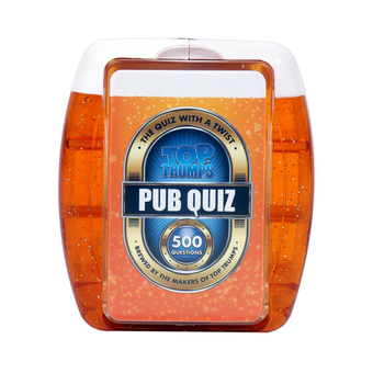  «Настільна гра Pub Quiz Top Trumps Quiz Card Game», бренда Winning Moves - фото №1 - миниатюра