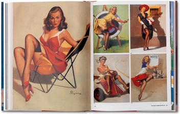 Бумажная книга «The Great American Pin-Up», авторов Чарльз Дж. Мартинье, Луис К. Мейзель - фото №9 - миниатюра