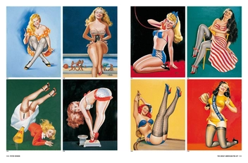 Бумажная книга «The Great American Pin-Up», авторов Чарльз Дж. Мартинье, Луис К. Мейзель - фото №6 - миниатюра