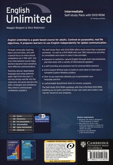 Бумажная книга «English Unlimited Intermediate. Self-study Pack (Workbook with DVD-ROM)», авторов Мэгги Бэйджент, Ник Робинсон - фото №3 - миниатюра