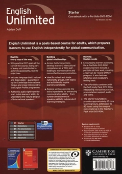 Бумажная книга «English Unlimited. Starter Coursebook (With e-Portfolio DVD-Rom)», автор Эдриан Дофф - фото №3 - миниатюра