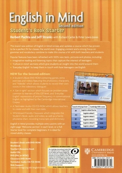 Паперова книга «English in Mind. Stater Student's Book. 2nd Edition (With DVD-ROM)», авторів Герберт Пухта, Джефф Стренкс - фото №3 - мініатюра