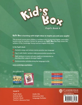 Паперова книга «Kid's Box 4. Pupil's Book», авторів Керолайн Ніксон, Майкл Томлінсон - фото №3 - мініатюра