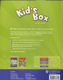 Паперова книга «Kid's Box 5. Student's Book», авторів Керолайн Ніксон, Майкл Томлінсон - фото №3 - мініатюра