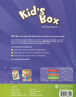 Паперова книга «Kid's Box 6. Activity Book», авторів Керолайн Ніксон, Майкл Томлінсон - фото №3 - мініатюра