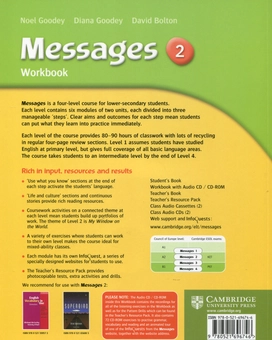 Бумажная книга «Messages 2. Workbook (+ CD)», авторов Ноэль Гуди, Диана Гуди, Дэвид Болтон - фото №3 - миниатюра