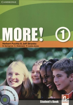 Паперова книга «More! Level 1. Student's Book (+ Interactive CD-ROM)», авторів Герберт Пухта, Джефф Стренкс, Ґюнтер Ґернґросс, Крістіан Хольцманн, Пітер Льюїс-Джонс - фото №2 - мініатюра