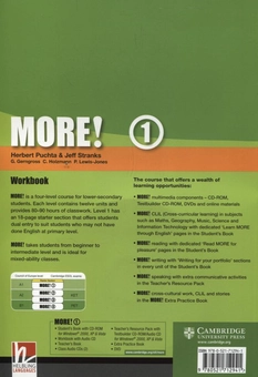 Паперова книга «More! Level 1. Workbook (+ CD-ROM)», авторів Герберт Пухта, Джефф Стренкс, Ґюнтер Ґернґросс, Крістіан Хольцманн, Пітер Льюїс-Джонс - фото №3 - мініатюра