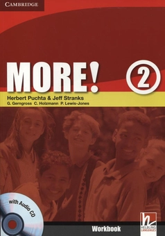 Бумажная книга «More! Level 2. Workbook (+ CD-ROM)», авторов Герберт Пухта, Джефф Стрэнкс, Гюнтер Гернгросс, Кристиан Хольцманн, Питер Льюис-Джонс - фото №1 - миниатюра
