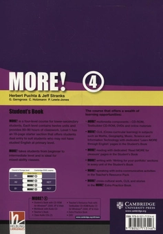 Бумажная книга «More! Level 4. Student's Book (+ Interactive CD-ROM)», авторов Герберт Пухта, Джефф Стрэнкс, Гюнтер Гернгросс, Кристиан Хольцманн, Питер Льюис-Джонс - фото №3 - миниатюра