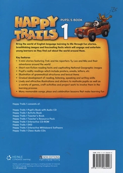Паперова книга «Happy Trails 1. Pupil's Book (with CD)», автор Дженніфер Хіз - фото №3 - мініатюра