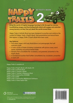 Паперова книга «Happy Trails 2. Activity Book», автор Ольга Леондаріс - фото №3 - мініатюра