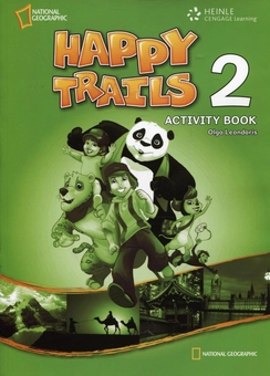 Паперова книга «Happy Trails 2. Activity Book», автор Ольга Леондаріс - фото №2 - мініатюра