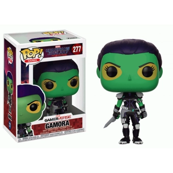  «Коллекционная фигурка Funko POP! Guardians of the Galaxy Гамора (24520)», бренда Funko Pop - фото №2 - миниатюра
