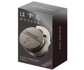  «Металлическая головоломка Hanayama Huzzle 5 Пэдлок (515095)», бренда Hanayama - фото №2 - миниатюра