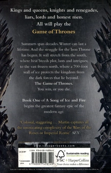 Бумажная книга «A Song of Ice and Fire. Book 1. A Game of Thrones», автор Джордж Р. Р. Мартин - фото №3 - миниатюра