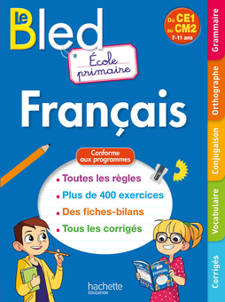 Бумажная книга «Bled école primaire Français» - фото №1 - миниатюра