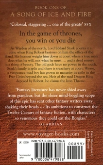 Бумажная книга «A Song of Ice and Fire. Book 1. A Game of Thrones», автор Джордж Р. Р. Мартин - фото №3 - миниатюра