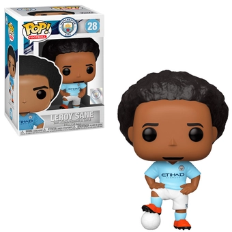  «Коллекционная фигурка Funko POP! Manchester City Leroy Sane (42790)», бренда Funko Pop - фото №2 - миниатюра
