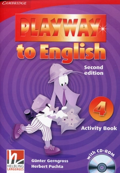 Паперова книга «Playway to English 4. Activity Book (+ CD-ROM)», авторів Ґюнтер Ґернґросс, Герберт Пухта - фото №1 - мініатюра