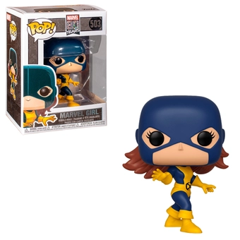 «Колекційна фігурка Funko POP! Marvel 80th First Appearance Marvel Girl (40718)», бренду Funko Pop - фото №2 - мініатюра