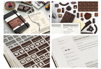  «Записная книжка Moleskine Passion Книга шоколада (PHCH3AF#978-88-6613-158-8)», бренда Moleskine - фото №7 - миниатюра