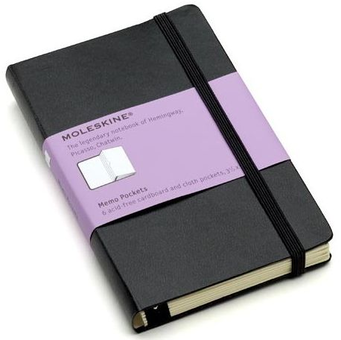 «Карманная папка Moleskine с кармашками Черная (QP015F)», бренда Moleskine - фото №1 - миниатюра