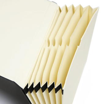 «Карманная папка Moleskine с кармашками Черная (QP015F)», бренда Moleskine - фото №7 - миниатюра