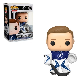  «Коллекционная фигурка Funko POP! NHL Lightning Andrei Vasilevskiy (44116)», бренда Funko Pop - фото №2 - миниатюра